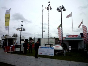 The Etherlive outdoor stand with the Ecolite P Plus and Mobile Command Centre (MCC)