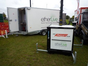 Etherlive ready for it's 4th Showmans Show